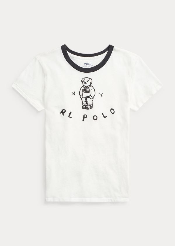 T Shirt Polo Ralph Lauren Polo Bear Jersey Mulher 21703-NJZT